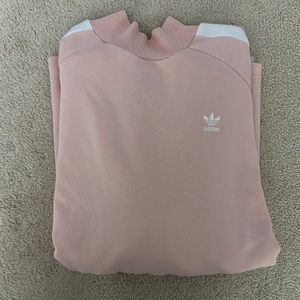adidas originals love set mock neck crew